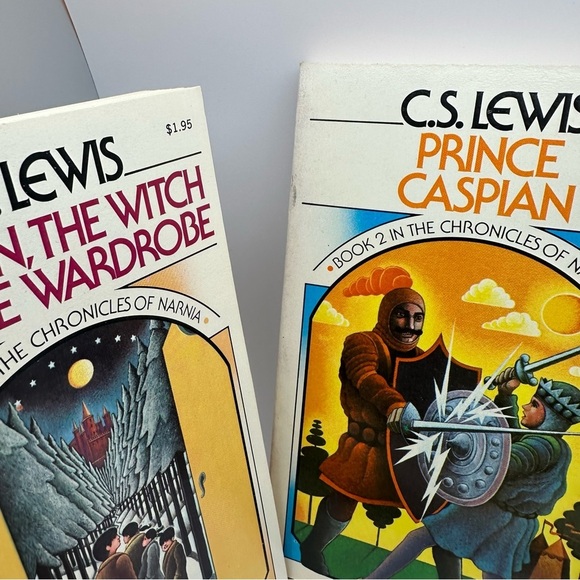 Vintage The Chronicles of Narnia 7 Book Box Set by C S Lewis 1978 Paperback - Picture 10 of 13